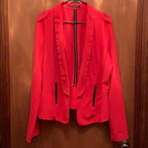 2x bright coral blazer Maurice’s